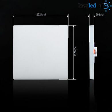 Світильник світлодіодний Biom UNI-S32W-5 32Вт квадратний 5000К