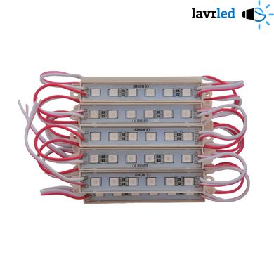 LED модуль-12V-1,44W-6 діодів-5050
