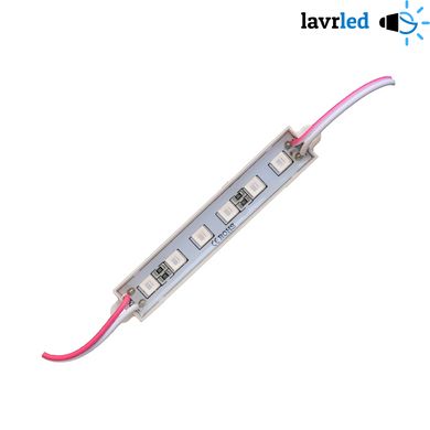 LED модуль-12V-1,44W-6 диодов-5050