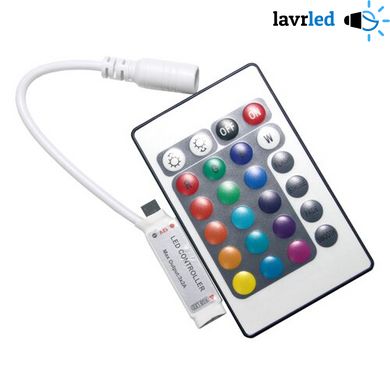 Контролер RGB OEM 6А-IR-24-MINI кнопки